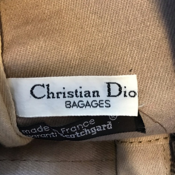 Vintage Christian Dior Bag And Cosmetic Bag - Picture 9 of 14